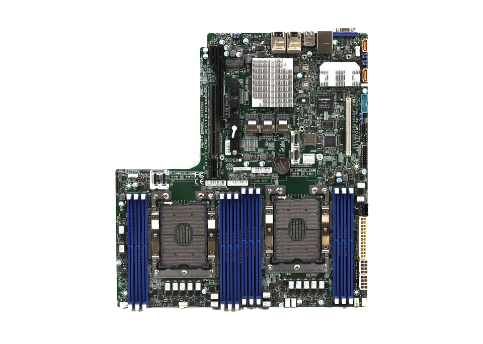 SuperMicro X11DDW-NT Server Dual LGA3647 DDR4  Motherboard Tested Working - Image 2 of 4