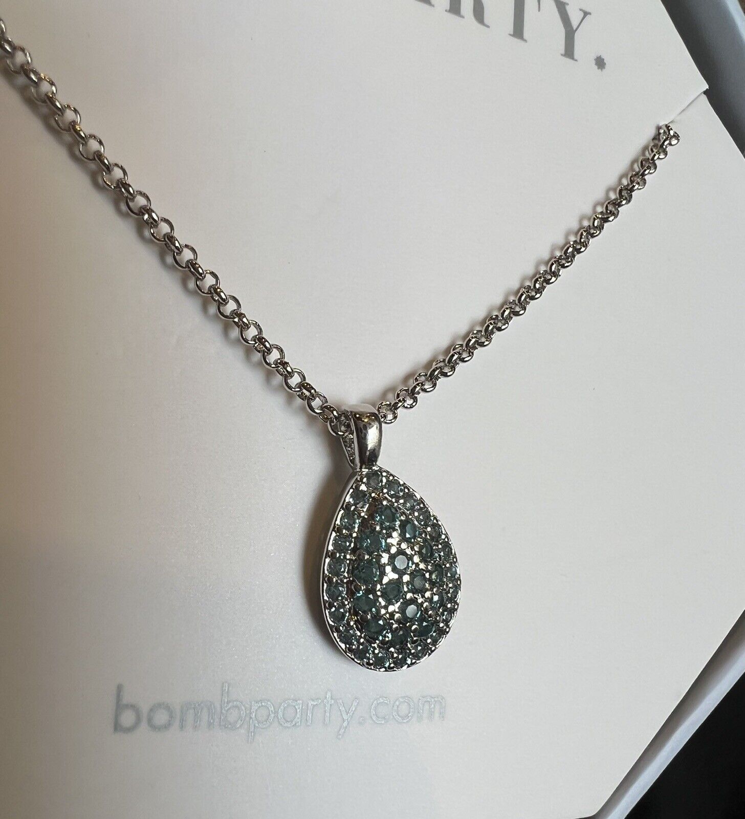 Bomb Party, Jewelry, Nwt Bomb Party Enchanted Memory Necklace