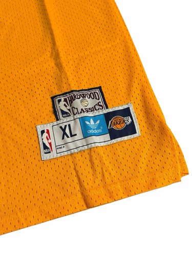 LA Lakers Kobe Bryant Hardwood Classics Gold Jersey #24 Men’s XL Los Angeles - Picture 5 of 10