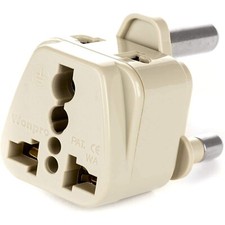 OREI 2 in 1 Travel Plug Adapter Type M for South Africa, Botswana, Swaziland