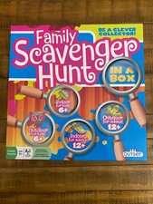Family Scavenger Hunt In A Box Board Game