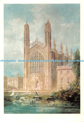 D112014 Kings College Chapel. Cambridge. J. M. Turner. 1796. Cotman Color Serie