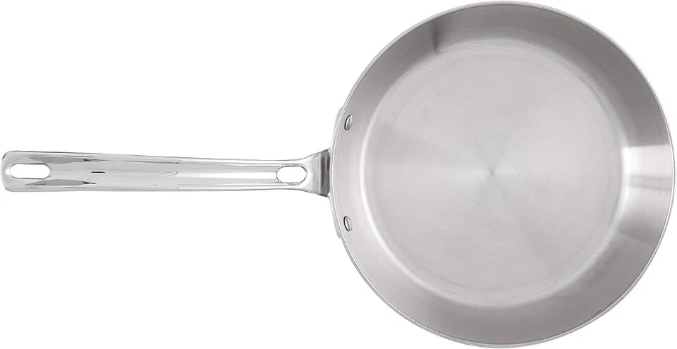 Viking 3 PLY 18/8 Stainless Steel 8" Frying Pan Aluminum Core Dishwasher Safe - Image 3 of 4
