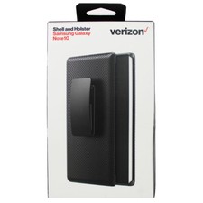 Verizon Shell Holster Belt Clip Case for Samsung Galaxy Note 10 / 5G - Black