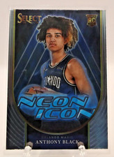 2023-24 Panini Select Basketball Anthony Black RC Neon Icon #22  Magic