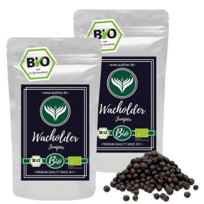 BIO Wacholderbeeren 500 Gramm | Wacholder ganz