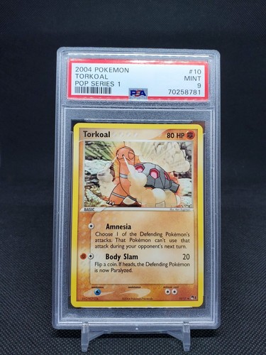 Torkoal graded PSA 9 for sale on eBay