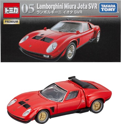 Takara Tomy 887157 Tomica premium 05 Lamborghini iota SVR Miniature Car ...