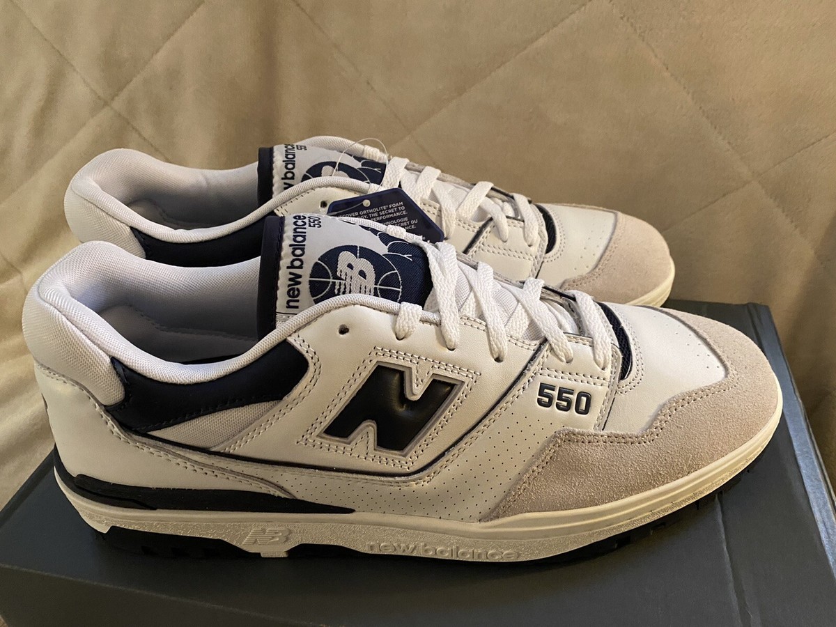 New Balance 550 Navy BB550WA1 Size 14 | eBay