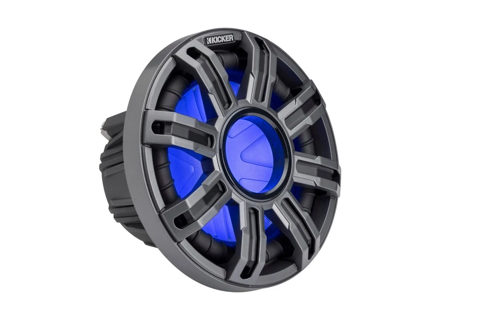 Kicker 51MWF104 10" Single 4-Ohm Marine Subwoofer | 400W RMS | Real Marine Audio - Image 2 of 4