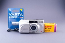 Olympus Infinity Zoom 105 Quartz Date 35mm Point  Shoot Film Camera