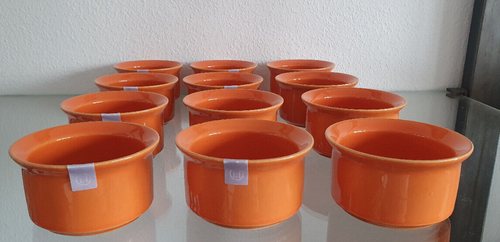 Emile Henry - Töpfchen -12 Stück, 200 ml, 10 cm, pamplemousse, orange - Bild 3 von 15