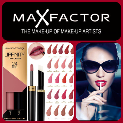 Max Factor Cosmetics Lipfinity flüssiger Lippenstift Lippenfarbe wählen Sie Ihren Farbton