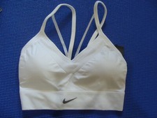 Women's Nike Dri FIT Indy Light Support Padded Bra DB4637 100 Size S, L, XL