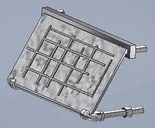 Cal Scale 679 HO Cab Window Shade Cloth Open (2)