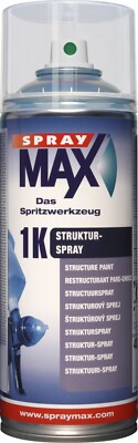 SprayMax 1K Struktur-Spray transparent grob Stoßfänger Stoßstange 680013