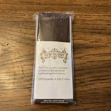 SEW OLOGY/Extra Wide/Double Fold/Bias Tape/Brown/1 PC.3 Yards. 7/8 Wide