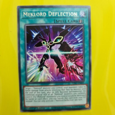 MEKLORD DEFLECTION | YUGIOH | LED7 | 2020 | RARE | 1st EDITION | NM #27 |  eBay