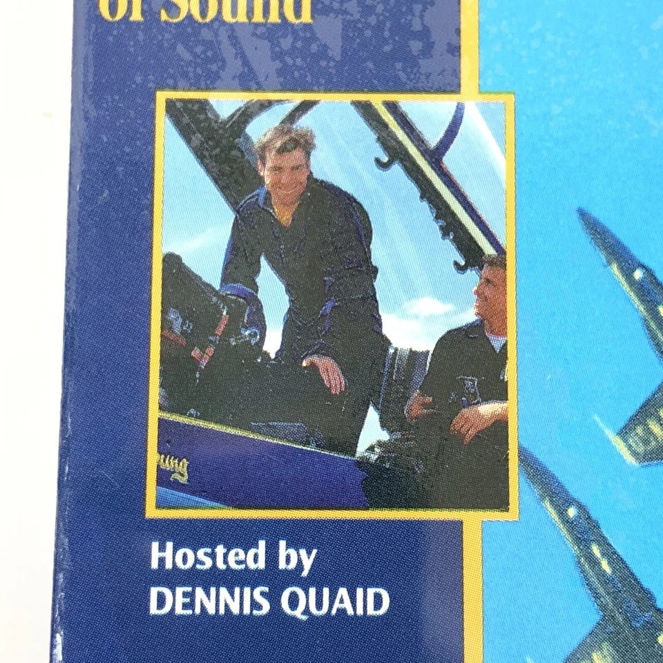Vintage Around The World At The Speed Of Sound Blue Angels VHS By Dennis Quaid - Image 3 of 4