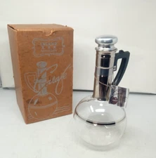 Mid Century Modern Inland Carafe Glass With Original Box