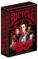 Bicycle Stranger Things Netflix (Japan) playing cards