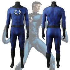 Mr. Fantastic Cosplay Costume Fantastic Four Reed Richards Bodysuit Full Set