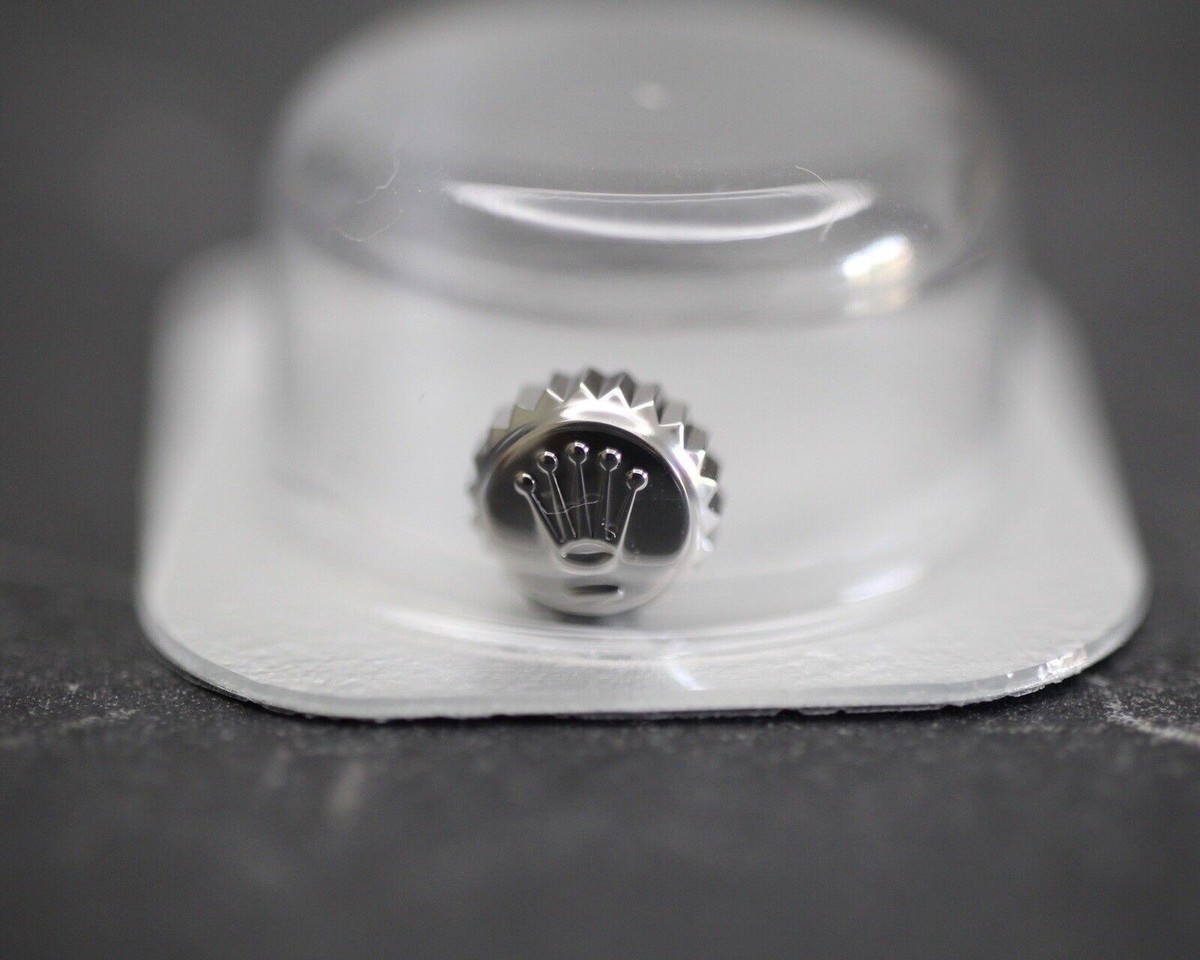 NEW Rolex 24-604-0 Original Steel Crown 6mm GMT Datejust