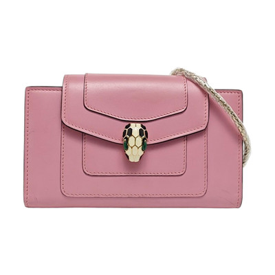 Bvlgari Serpenti Forever Minimalist Fashion Chain Wallet - Excellent #50ZH4Z