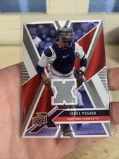 2008 Upper Deck X - Memorabilia Jorge Posada #UDXM-PO (MEM)