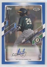 2021 Topps Pro Debut Blue Auto 2/150 Brayan Buelvas #PD-59 Auto nd3