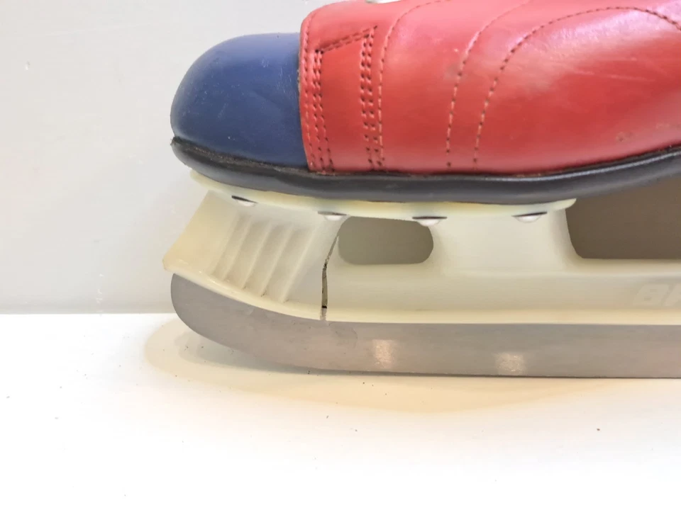 Schlittschuhe Vismi Gomel UdSSR Vintage Retro Soviet Red 267mm Swerdlowodsk - Bild 2 von 4