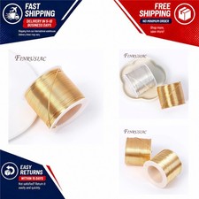 Jewelry Making Wire 5M Gold Silver Plated Copper DIY Craft Wire