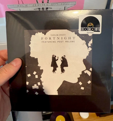 TAYLOR SWIFT Fortnight 2025 RSD - 7” Vinyl Record  Post Malone Sealed NEW