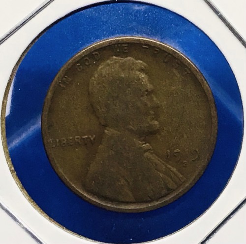 1919-S LINCOLN CENT WEIZEN PENNY - ZIRKULIERT WEIZEN CENT - SAN FRANCISCO MINT *A2 - Bild 6 von 9