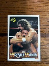 1990 Classic WWF History of Wrestlemania #47 Jake The Snake Ravishing Rick Rude 