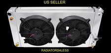 CHAMPION 3 ROW ALUMINUM RADIATOR SHROUD 12" FANS 1996-2004 CHEVY S-10 TRUCK 4.3L