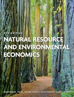 Natural Resource and Environmental Economics Buch Pearson International