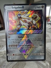 Solgaleo Prism Star #89/156 - Sun & Moon Ultra Prism Holo Rare Pokemon Card