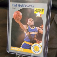 1990-91 NBA Hoops - Tim Hardaway #113 (RC)