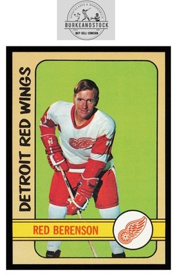 1972-73 Topps Set Break #95 Red Berenson NM MT *BurkeSCards*
