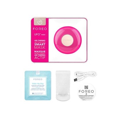 FOREO UFO Mini LED Thermo Activated Smart Mask (Fuchsia) New Sealed
