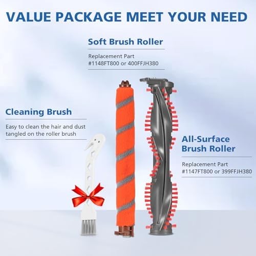 Vacuum Cleaner Brush Roller Replacement Kit