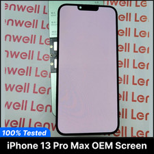 Original OEM iPhone 13 Pro Max LCD Touch Screen Replacement Digitizer "Grade BC"