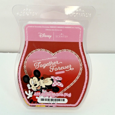 Scentsy Disney Together Forever Candle Wax Melt Valentines Day BNIB