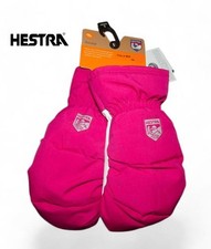 Hestra Kids Mittens Foss Jr Mitt CZone Fuschia Waterproof Primaloft 8-9 Years