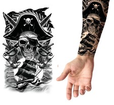 PIRATE TATTOO, 14x30 CMS