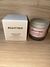 BeautyBio Glass & Gloss Megawatt Glow Pro-Facial Exfoliant & Gloss 2 x 1 fl oz