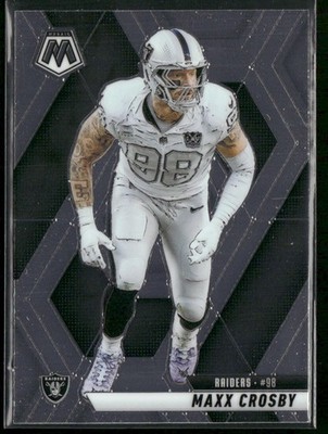 2025 Panini Mosaic Maxx Crosby #249 Las Vegas Raiders