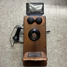Antique Thomas Edison/Tesla “SPIRIT PHONE” Gag Ghoulish Ghostly Spirit World