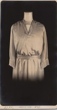 1920s Womens Crepe De Chine Dress Cowl Neck Drop Waist Mannequin Catalog